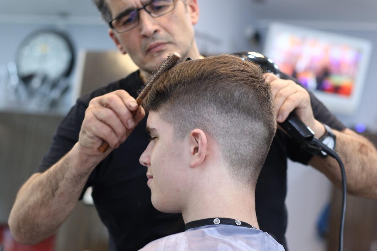 coiffure homme dégradé 3 6 9