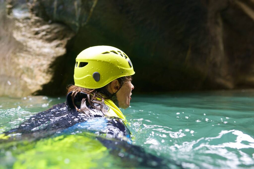 entraînement physique pour le canyoning