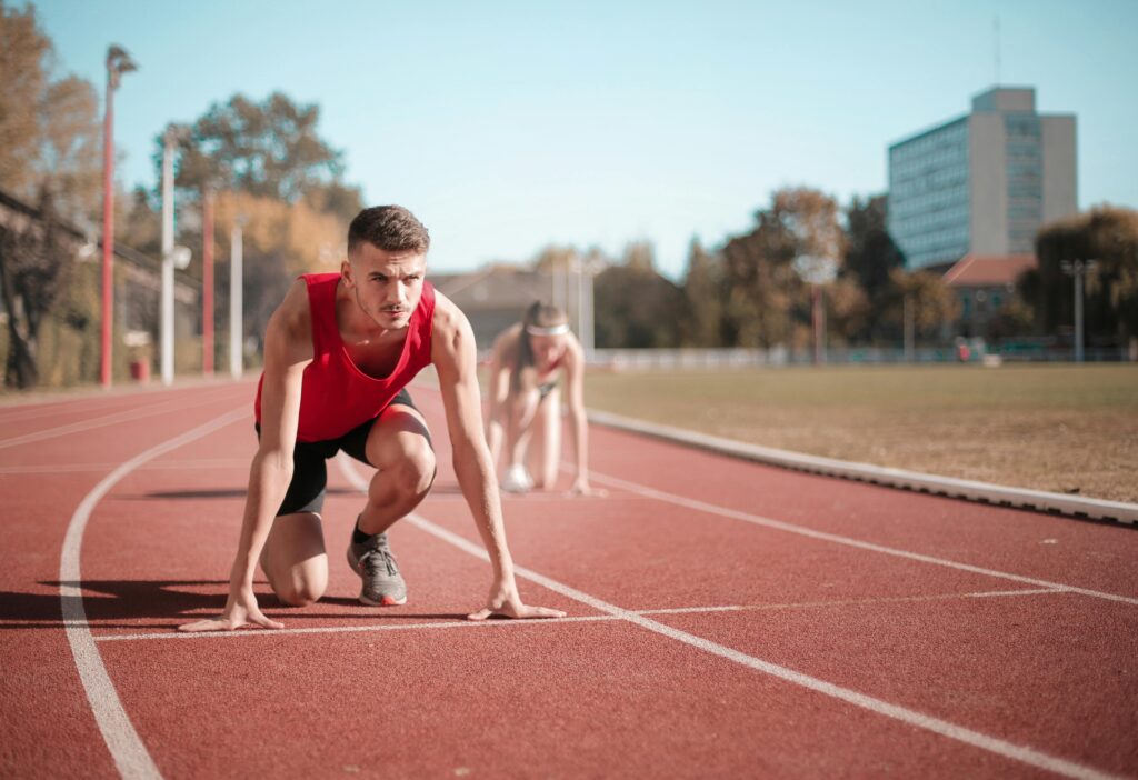 cours d'athlétisme