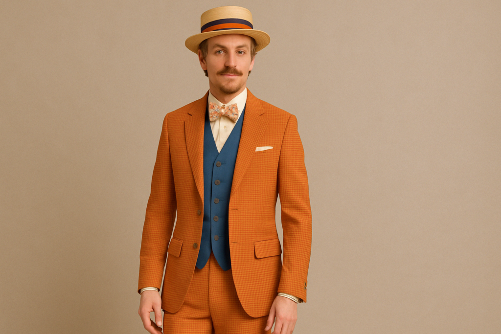 look dandy excentrique