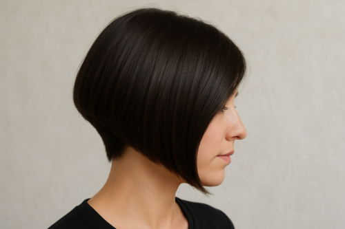 coupe carré asymétrique