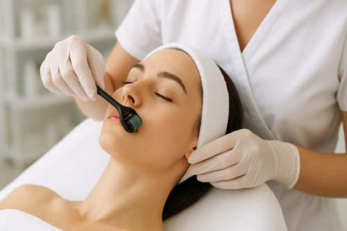 dermarolling réalisé par un professionnel