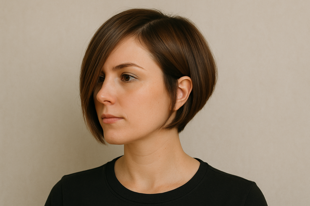 carré court asymétrique