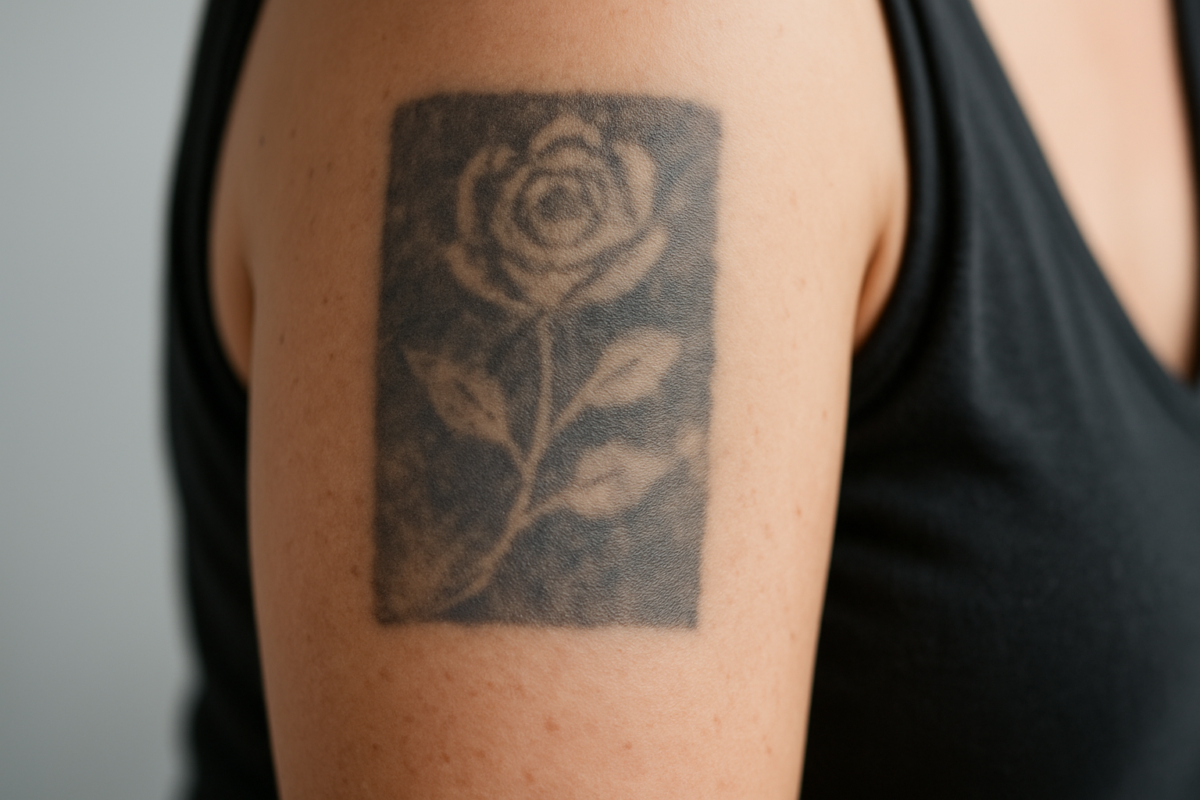 tatouage blanchit