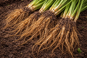 racines de vétiver
