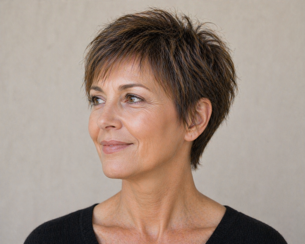 coupe pixie texturisée